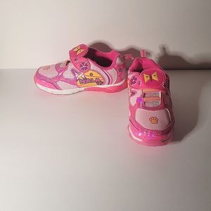 NEW Girl Size 12 DISNEY Pink Nala LION KING Running Sneakers